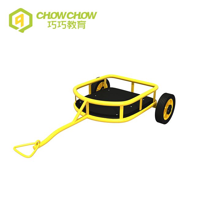 QiaoQiao Kids New Design Orange Two-wheel Cart Toys Ride On Car Wholesaler