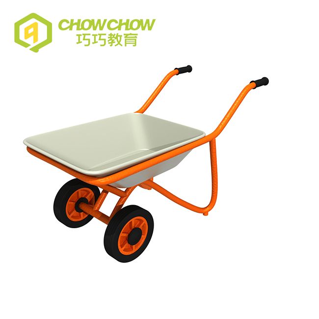 QiaoQiao Kids New Design Yellow Hand Pull Trolley Toys Ride On Car Wholesaler