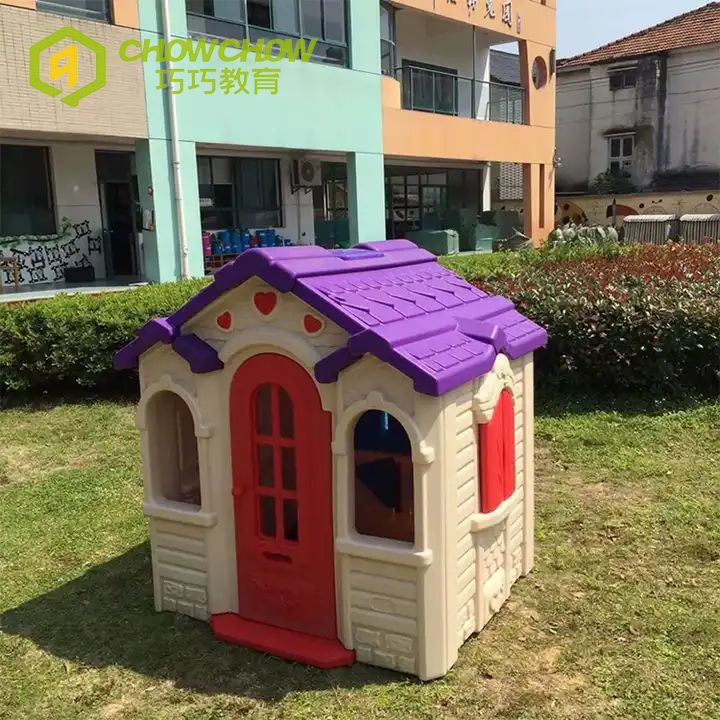  Hot Sale Plastic Kids Indoor Colorful Outdoor Mushroom Playhouse Slide