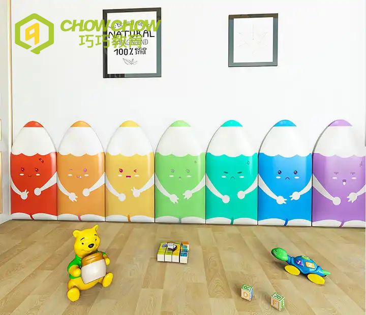 Hot Sale Cute Kids Soft Foam Wall Padding Panel for Playground Bedroom