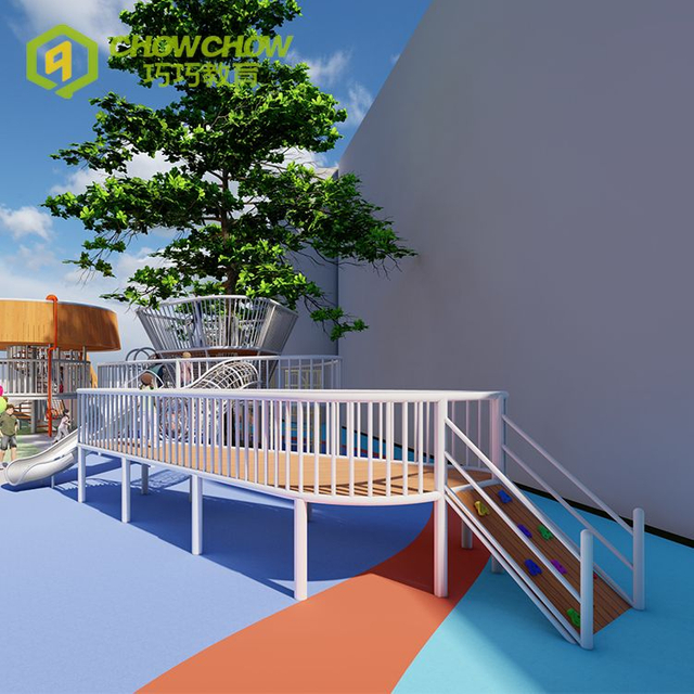 QiaoQiao popular kids customized large set playground outdoor garden child toy big outdoor playground for kids