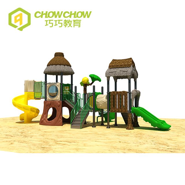 Factory Wholesale Large Outdoor Plastic Slide Playground Equipment for Amusement Park