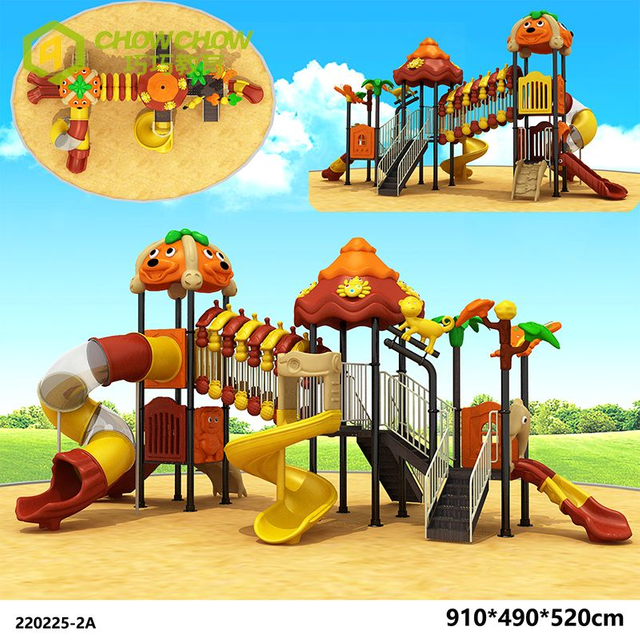 2024 Kids Outdoor Playground Toys Playground Equipment Slide For Nursery School Playground Equipment