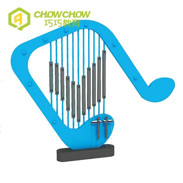 QiaoQiao children's music Park Outdoor Playground instrument kids Musical percussion Instrument harp