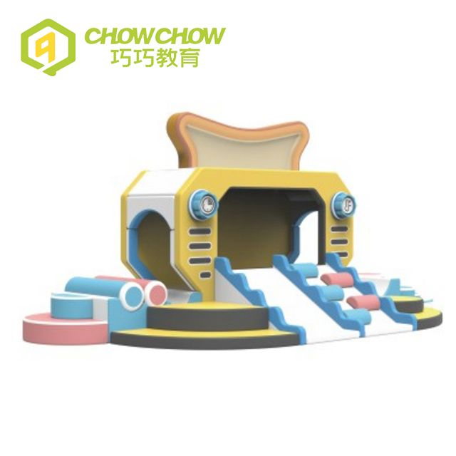 Qiao Qiao Kids soft play equipment set Soft Slide playground equipment soft play area kids indoor rental