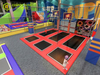 QiaoQiao indoor amusement park interactive basketball activities trampoline sports park jump game playground equipment for kids
