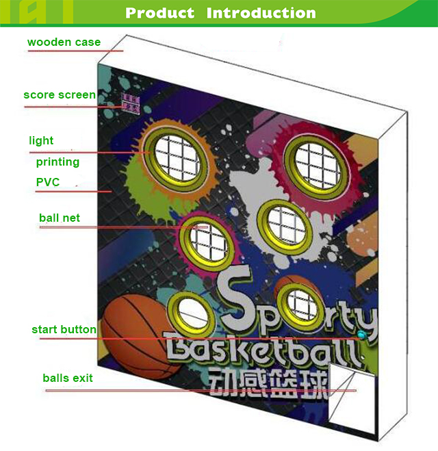 interactive basketball game