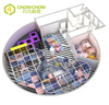 QiaoQiao Children Commercial park Adventure Mazes kid Large softplay equipment toddler indoor playground play gyms for children