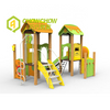 new children's wooden commercial outdoor amusement park playground equipment