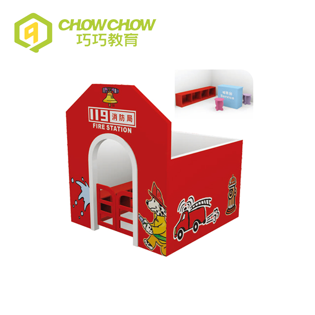 Qiaoqiao Preschool Kids Role Play Toys Small Model Playhouse