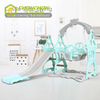 Qiaoqiao Cheap Children New Style Indoor Playground Kids Colorful Plastic Swing Slide