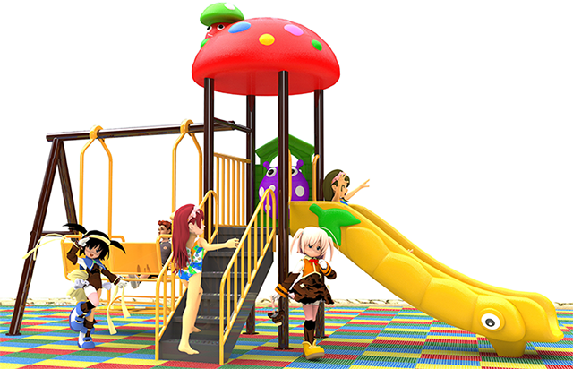 Qiao Qiao children outdoor playground small slide set for kindergarten children's playground equipment outdoor