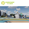 Qiao Qiao Customized outside Outdoor Playground Equipment Project Case for Park