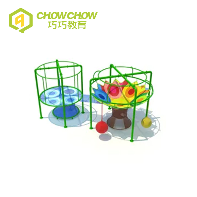 Qiaoqiao Kid Rainbow Crochet Climbing Nets for Indoor Playground