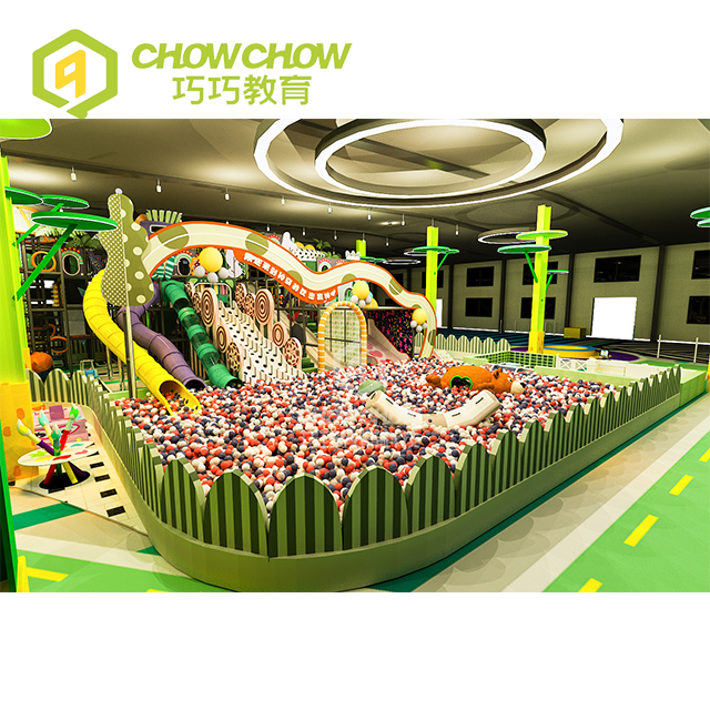 Qiaoqiao Customized Kids Commercial Large Indoor Playground