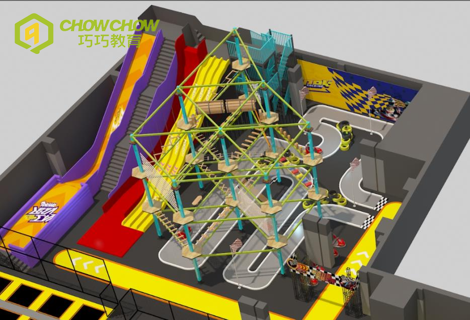 New design Children's Commercial Indoor Amusement Park Games Playground Equipment for Kids