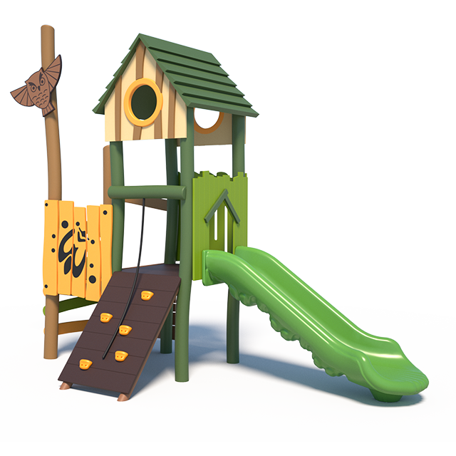 Commercial Wooden Equipment Children Sport Amusement Park Playground Outdoor