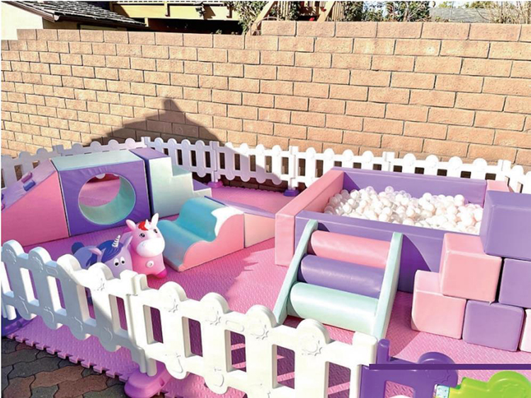 Qiao Qiao Wholesale Custom Outdoor Public Playground Kindergarten Kids Party Climber Tunnel Soft Play Equipment Sets