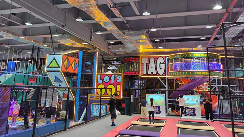 indoor trampoline park supplier 
