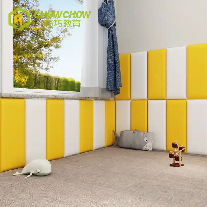 Kids Indoor Playground Soft Wall Padding Newest Soft Wall Cushion Pad