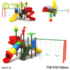 Factory Commercial Plastic Kids play game Outdoor Sports Activity Field Playground Equipment Slide Sets