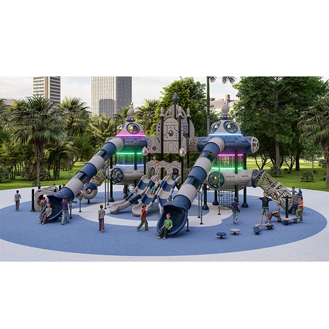 QQtoy stainless steel outdoor playground
