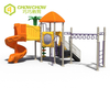 QiaoQiao plastic play set toddler outdoor playground toys large school playground equipment with monkey bar for children garden wholesale