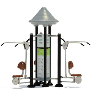Qiao Qiao Galvanized Steel Workout Outdoor Equipment fitness equipment Park gym equipment for adults