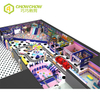 QiaoQiao Kids Indoor Play Factory Naughty Castle Indoor Toddler Playground With Slide and ball pit Soft Play sets for sale