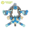 QiaoQiao 2024 new Kids outdoor playground plastic amusement park equipment large children's play toys set slide for business