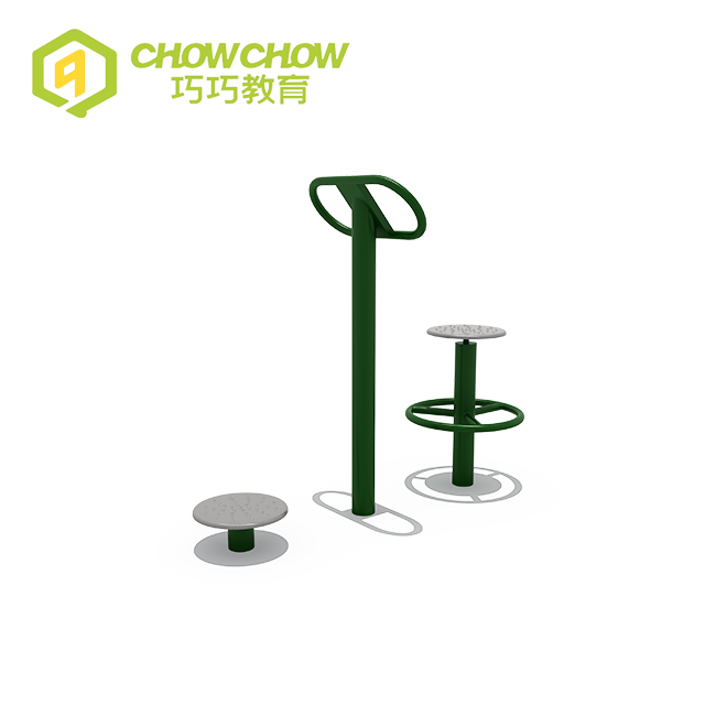 Qiaoqiao Galvanized Adults Steel Outdoor Fitness Gym Equipment for Sell