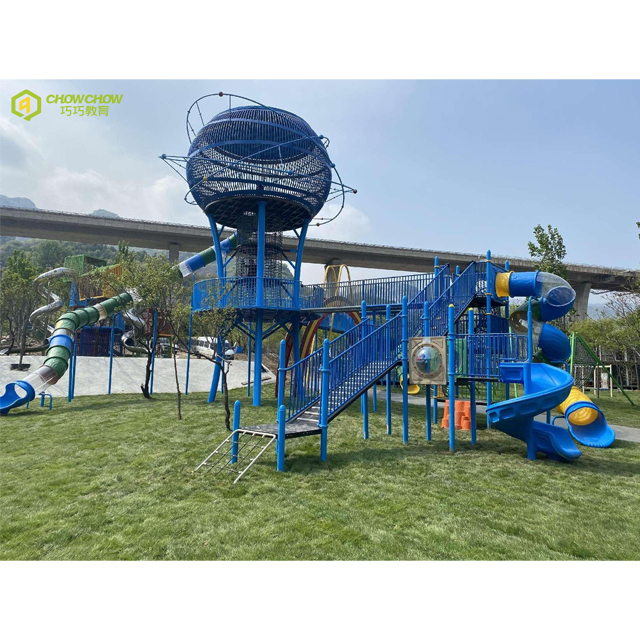  lovely kids big plastic big slide outdoor playground equipment 