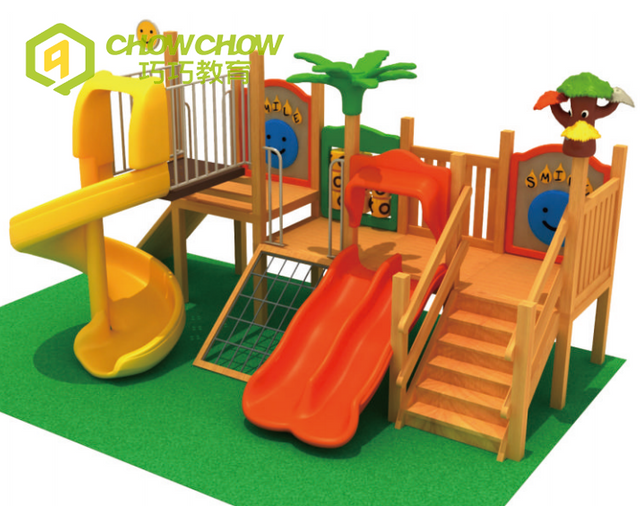 plastic slide outdoor playground children daycare outdoor playground equipment slide