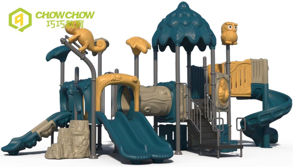 plastic slide and swing outdoor playground children outdoor playground equipment slide for kids