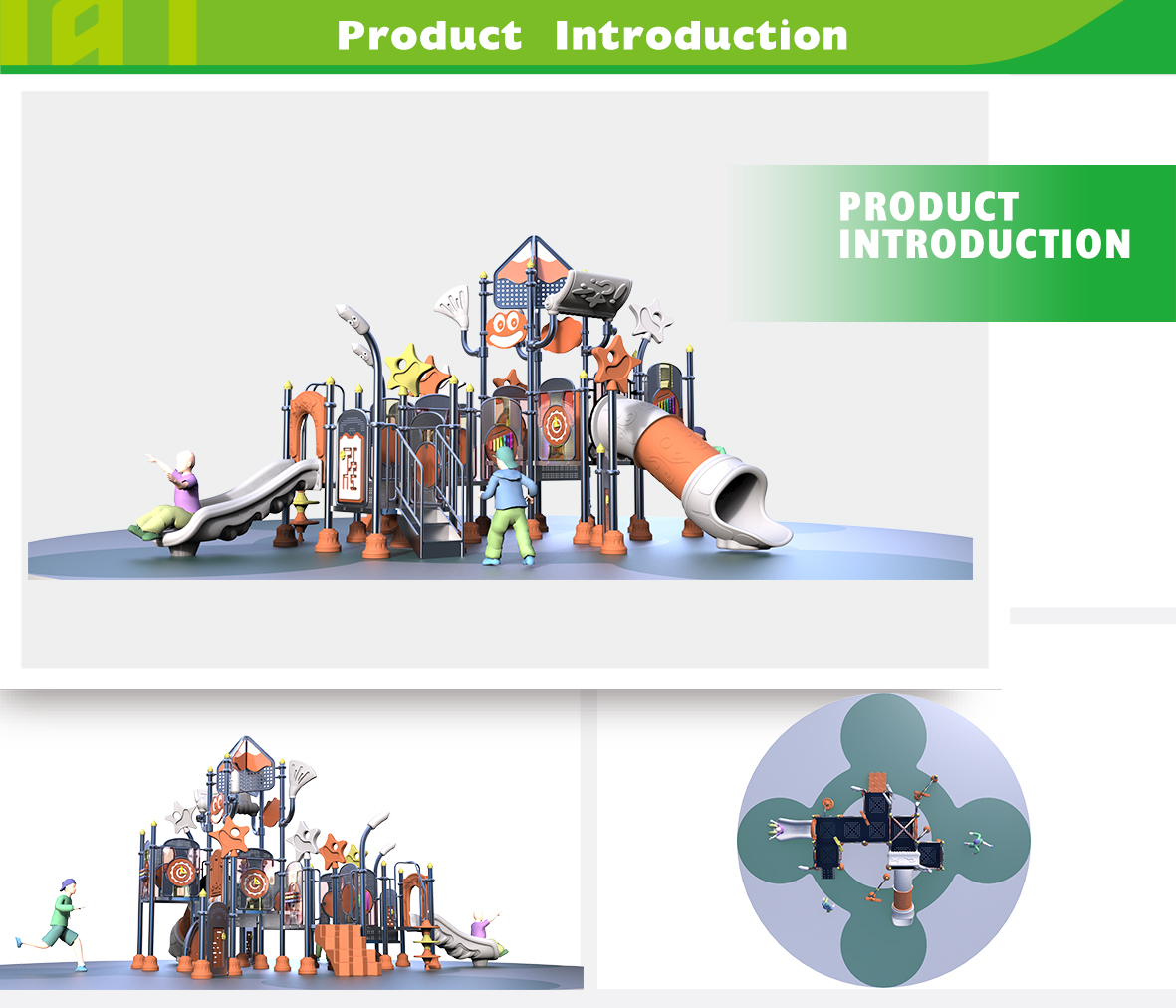 plastic outdoor playground introduction