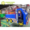 Outdoor Playground Children Favorite PE Material Car Shape Spring Rider Equipment