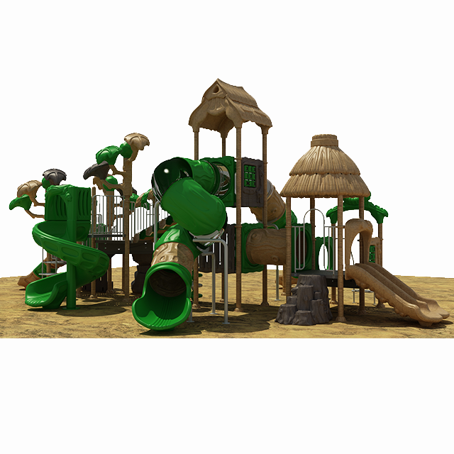 Commercial Outdoor Plastic Playground Equipment Cute Playground for Kids