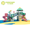 Qiao Qiao Customized Tree House Series Outdoor Kids Baby Slide Plastic Playground Equipment Park for Sale