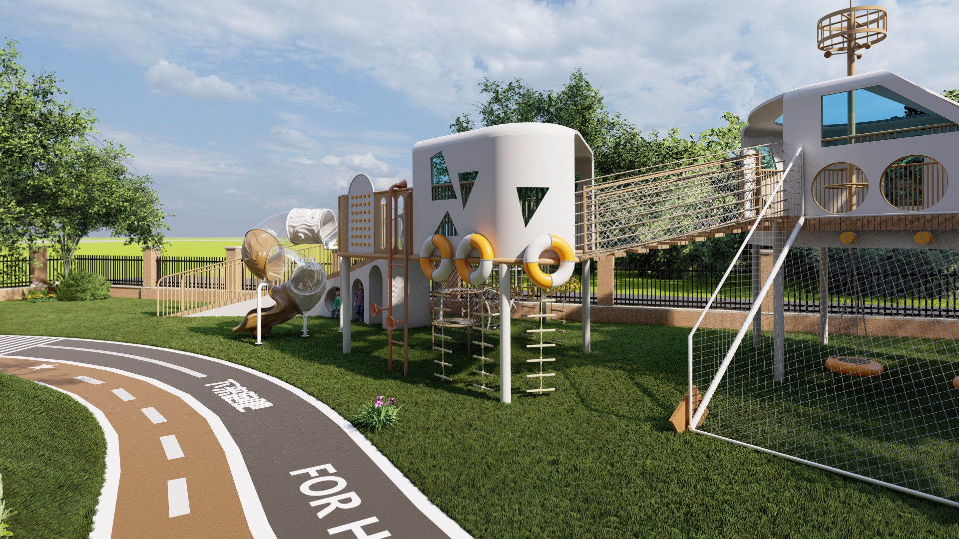 outdoor playground ideas