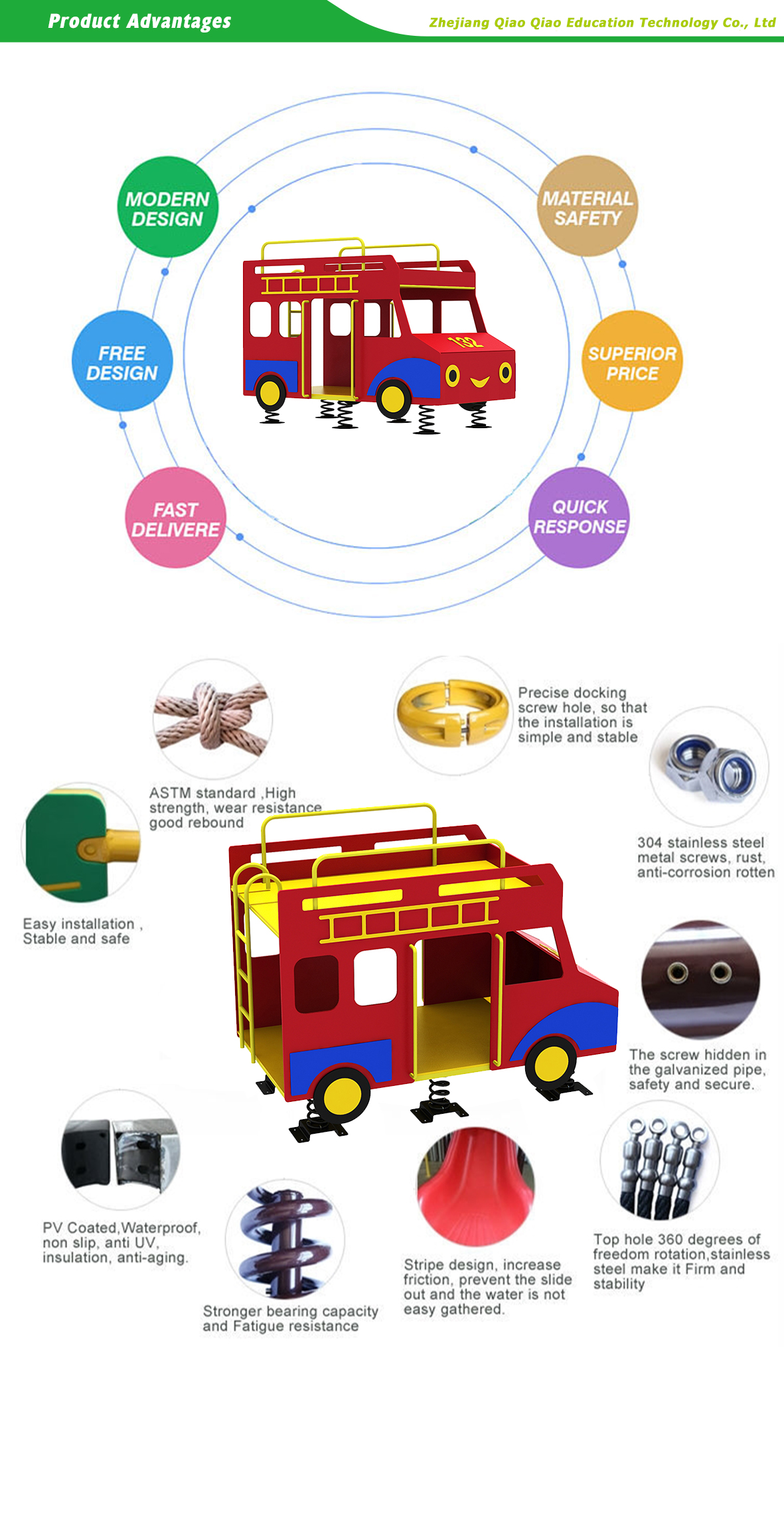 school bus outdoor playground equipment kids