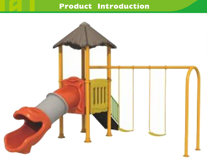 backyard slide with swing
