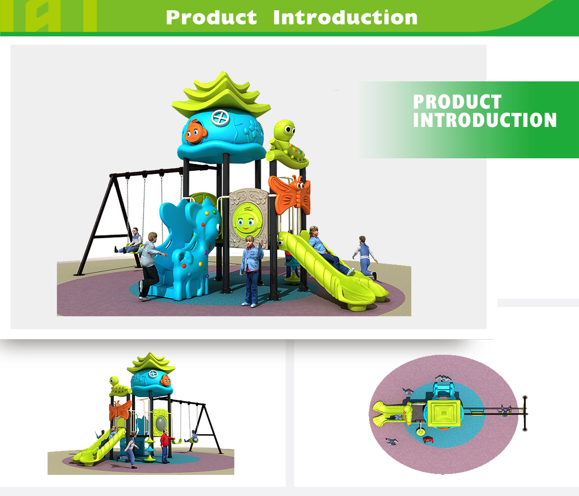 outdoor playground set