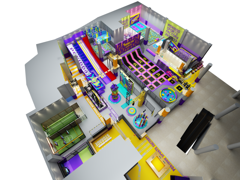 How can an indoor parent-child playground park become a check-in landmark (1)