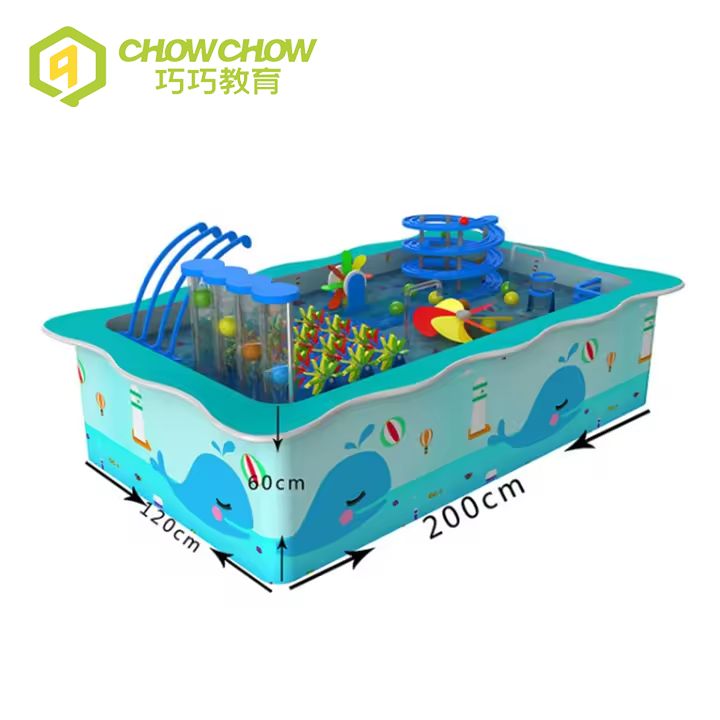 QiaoQiao indoor playground children science amusement water parks Interactive game equipment Water Play Table For kids museum