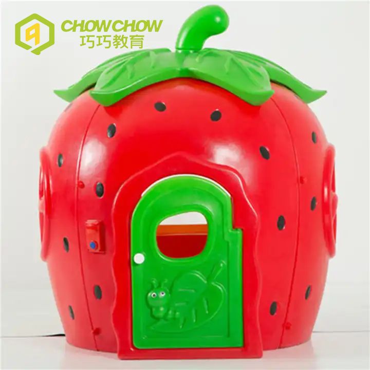  Hot Sale Plastic Kids Indoor Colorful Outdoor Mushroom Playhouse Slide