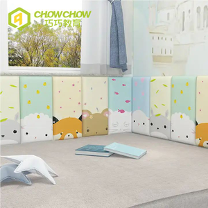 Indoor Playground Wall Padding Protect Kids Soft Play Equipment Wall Mat