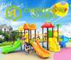 QiaoQiao cheap plastic slide and swing outdoor park children outdoor playground equipment slide for kids