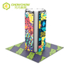 QiaoQiao indoor amusement sports park equipment customized soft panel rock climbing wall games for kids&adults