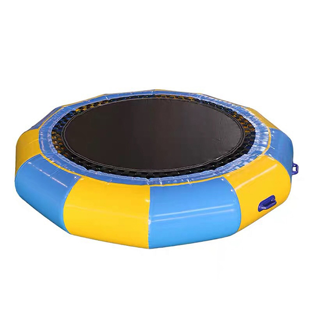 Qiao Qiao outdoor jump bouncer platform inflatable playground equipment water trampoline for amusement park