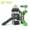 QiaoQiao baby commercial playground outdoor kids small toys home playground equipment play set with plastic slide for children